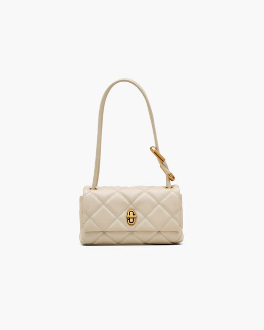 Marc Jacobs Exclusive | The Quilted Mini Dual Shoulder Bag Cloud White