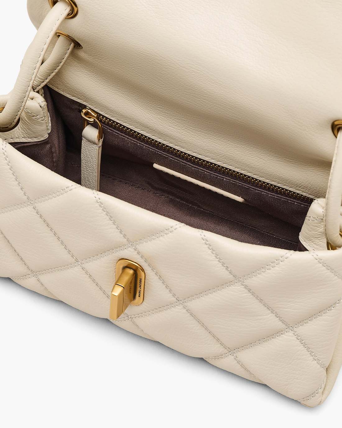 Marc Jacobs Exclusive | The Quilted Mini Dual Shoulder Bag Cloud White