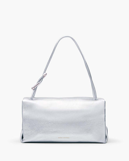 Marc Jacobs Popular | The Metallic Large Dual Bag Silver