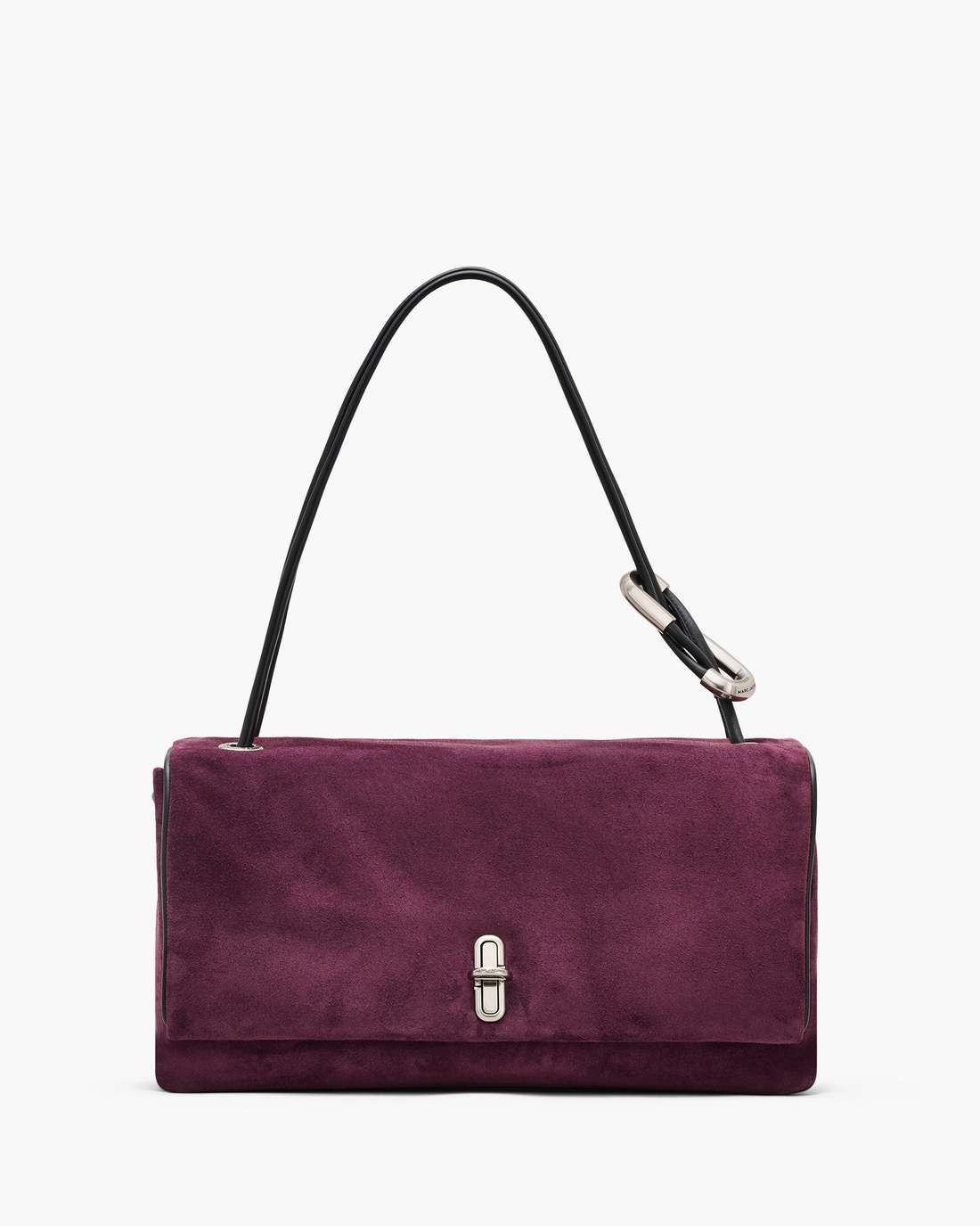 Marc Jacobs Smart Buy | The Suede Large Dual Dark Plum