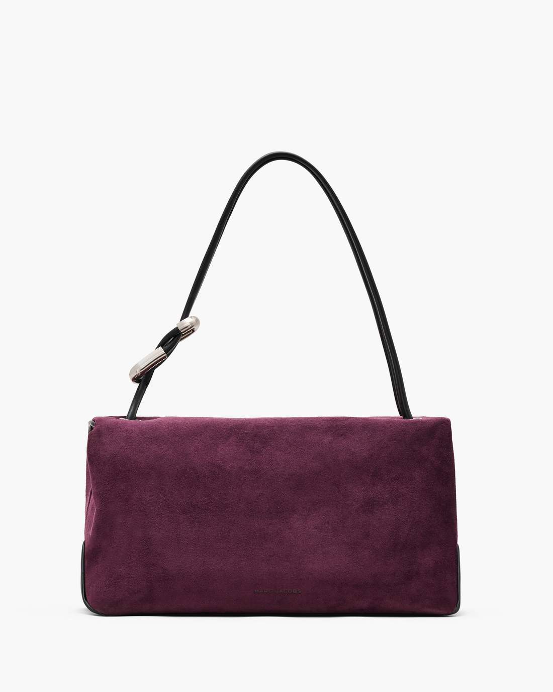 Marc Jacobs Smart Buy | The Suede Large Dual Dark Plum