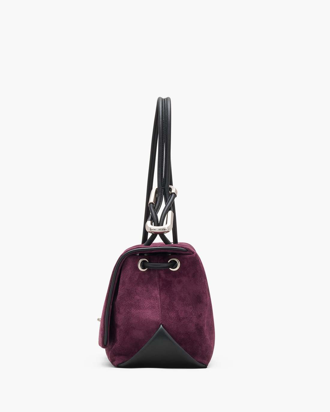 Marc Jacobs Smart Buy | The Suede Large Dual Dark Plum