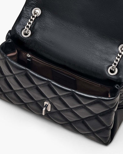Marc Jacobs Best Price | The Quilted Dual Convertible Shoulder Bag Black