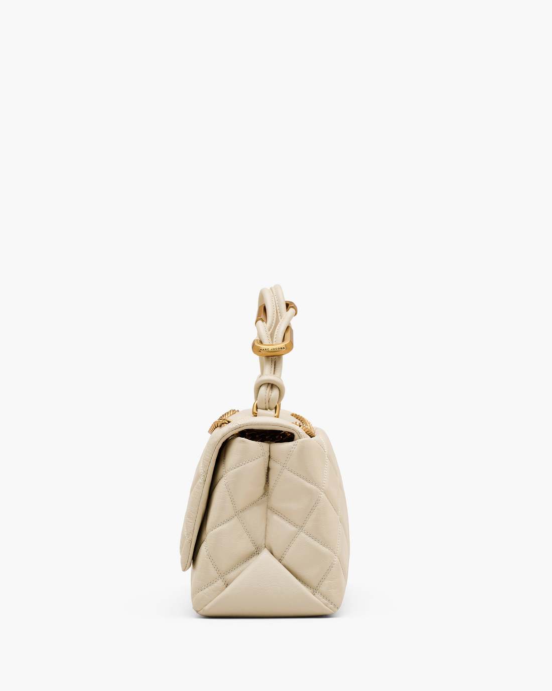 Marc Jacobs Trusted | The Quilted Dual Convertible Shoulder Bag Cloud White