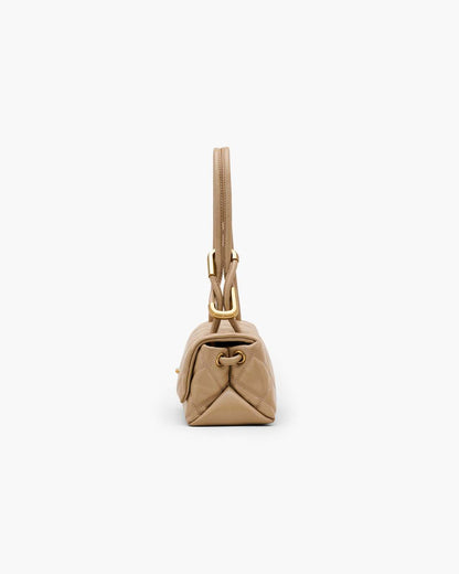 Marc Jacobs Best Price | The Quilted Mini Dual Shoulder Bag Camel