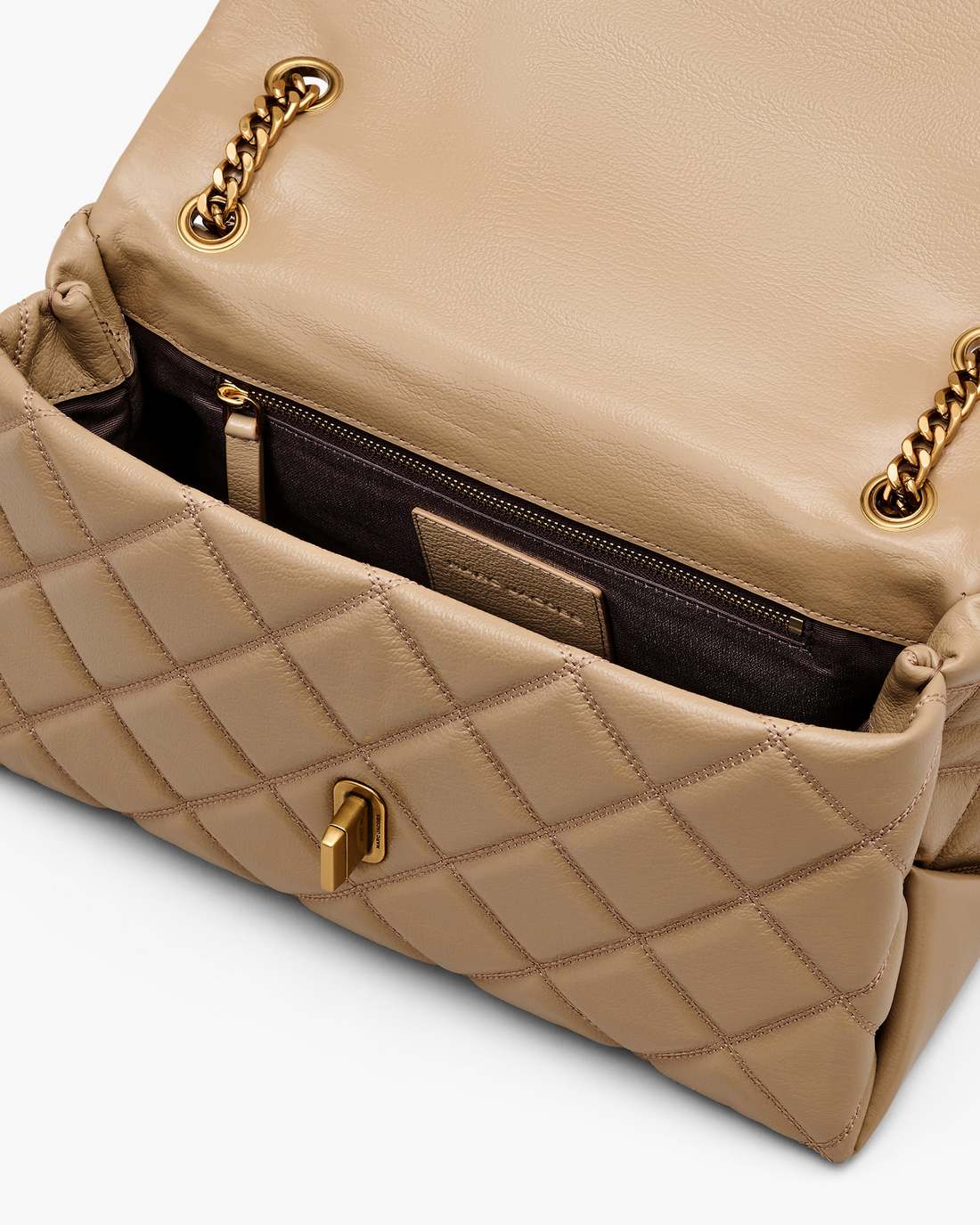 Marc Jacobs Exclusive | The Quilted Dual Convertible Shoulder Bag Camel