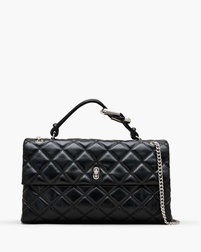 Marc Jacobs Best Seller | The Quilted XL Dual Convertible Shoulder Bag Black