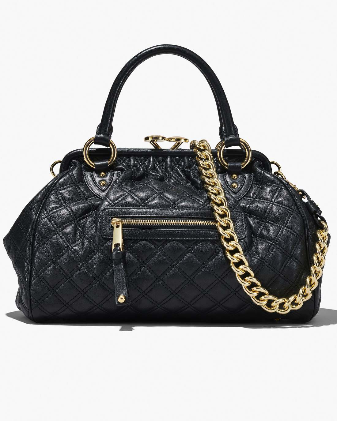 Marc Jacobs Value | Re-Edition Quilted Leather Stam Bag Black