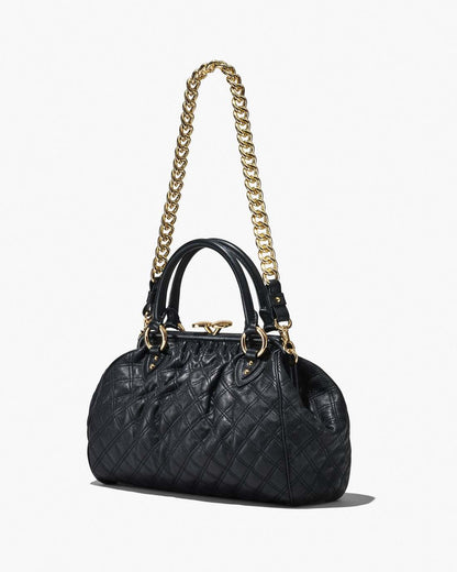 Marc Jacobs Value | Re-Edition Quilted Leather Stam Bag Black