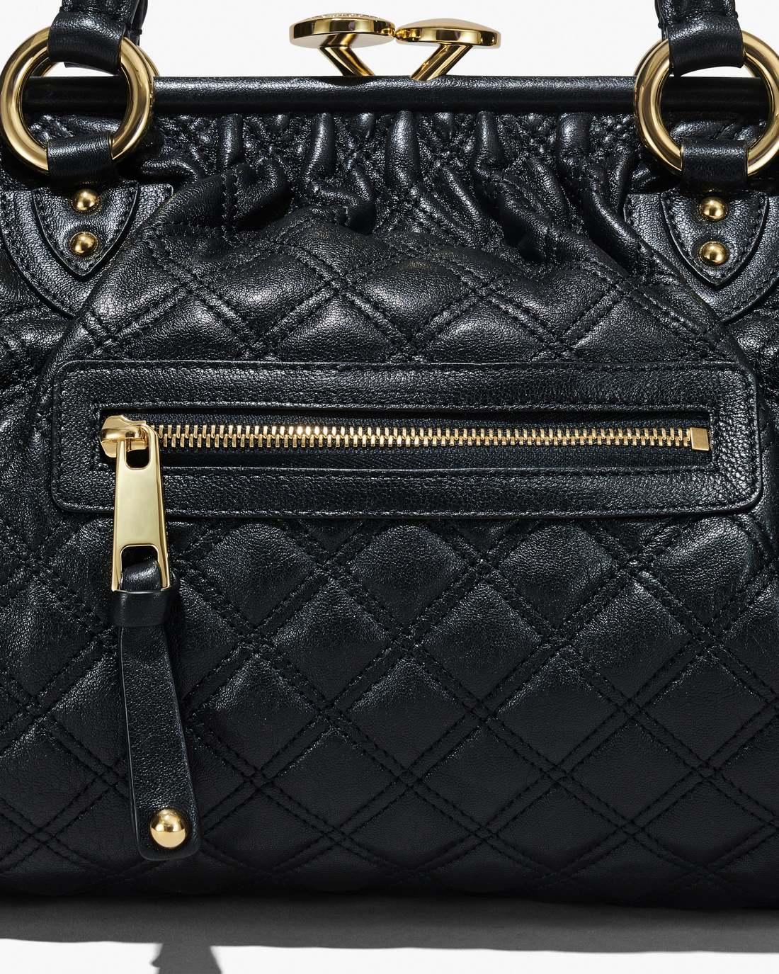 Marc Jacobs Value | Re-Edition Quilted Leather Stam Bag Black