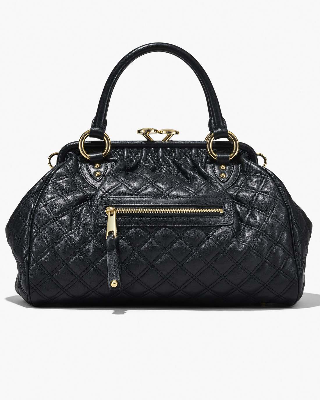 Marc Jacobs Value | Re-Edition Quilted Leather Stam Bag Black