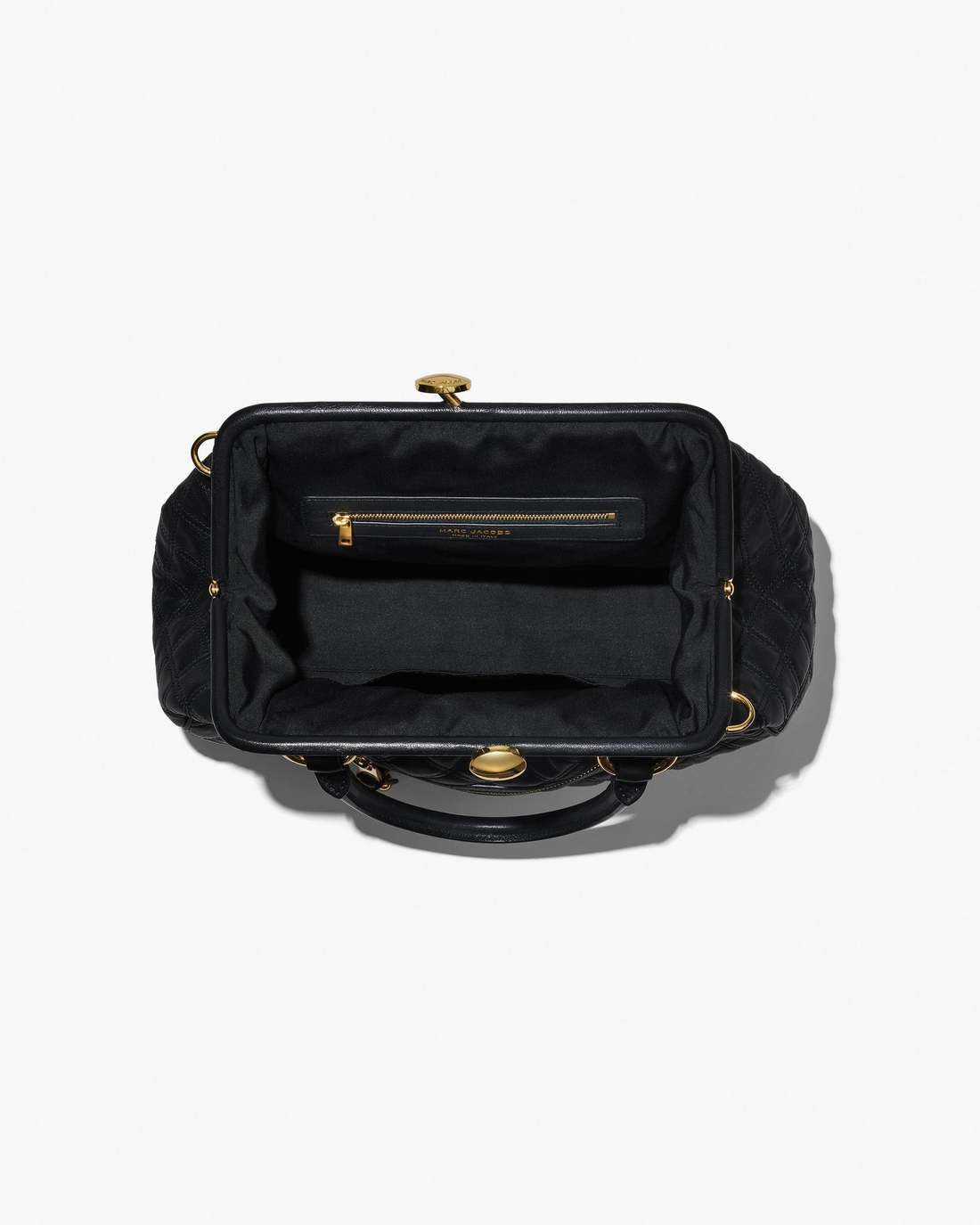 Marc Jacobs Value | Re-Edition Quilted Leather Stam Bag Black