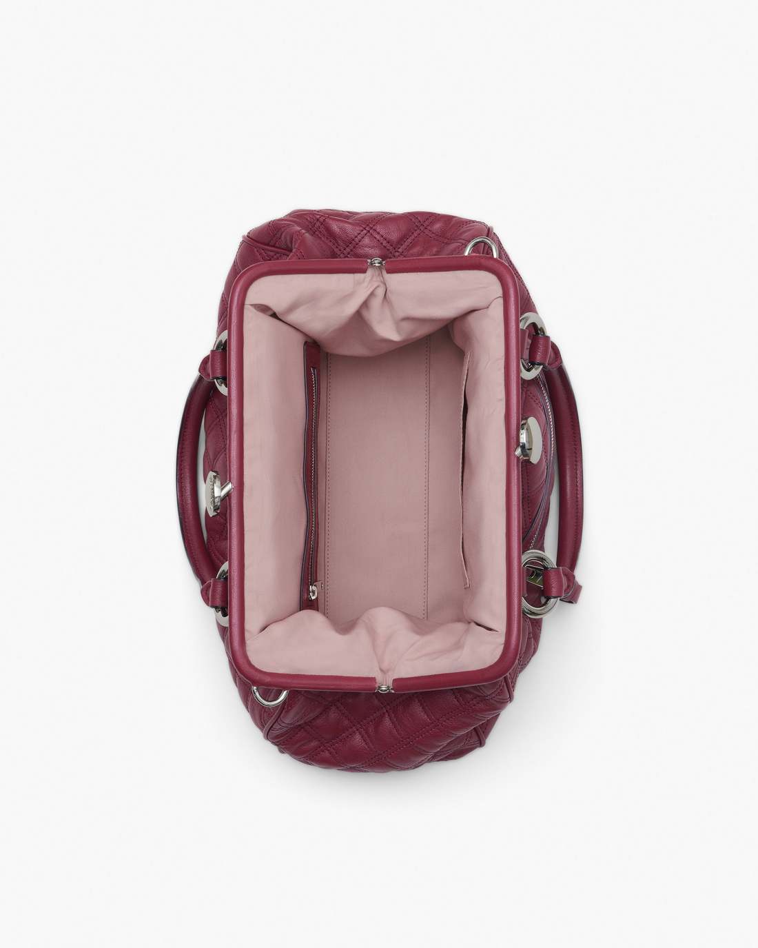 Marc Jacobs Latest | Re-Edition Quilted Leather Stam Bag Cherry