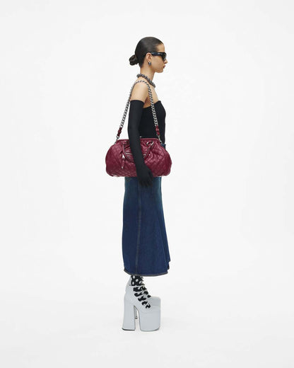 Marc Jacobs Latest | Re-Edition Quilted Leather Stam Bag Cherry