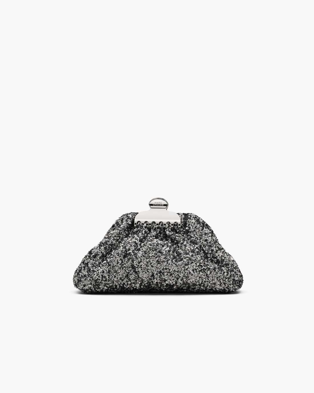 Marc Jacobs Latest | The Sequin Glam Small Clutch Silver