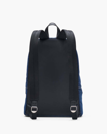 Marc Jacobs Best Seller | The Biker Colorblock Denim Large Backpack Indigo Multi