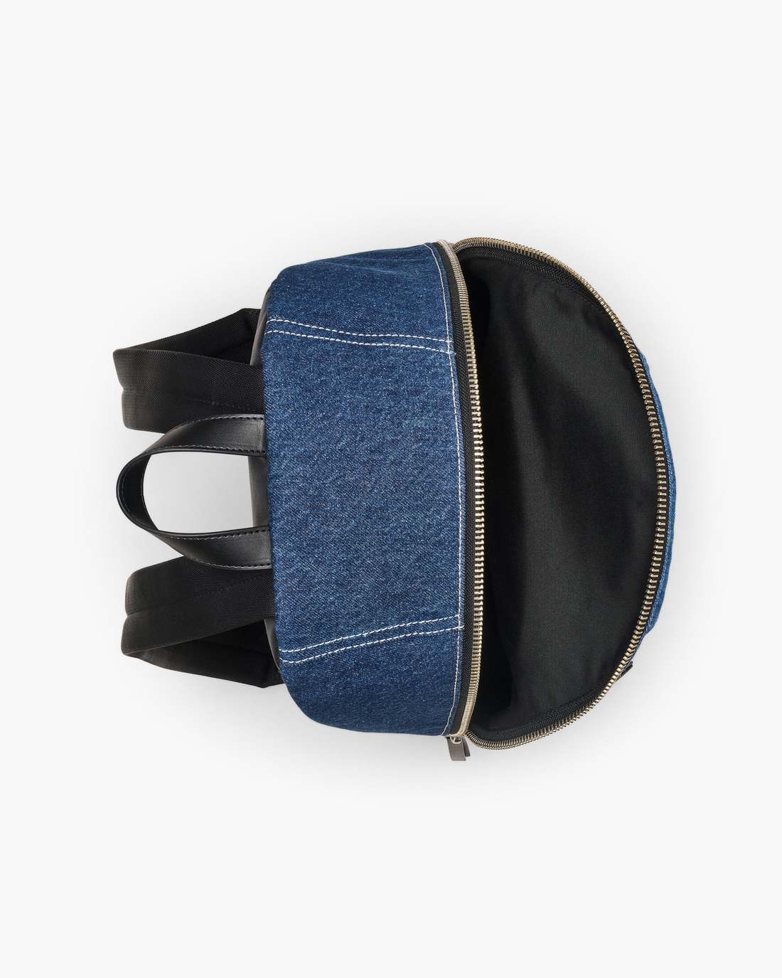 Marc Jacobs Best Seller | The Biker Colorblock Denim Large Backpack Indigo Multi