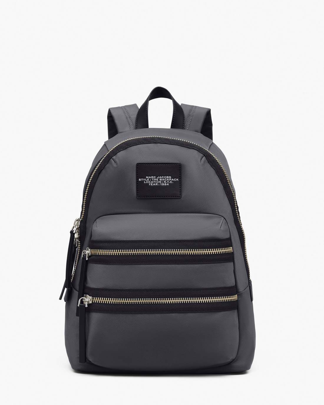 Marc Jacobs Latest | The Biker Nylon Large Backpack Dark Shadow
