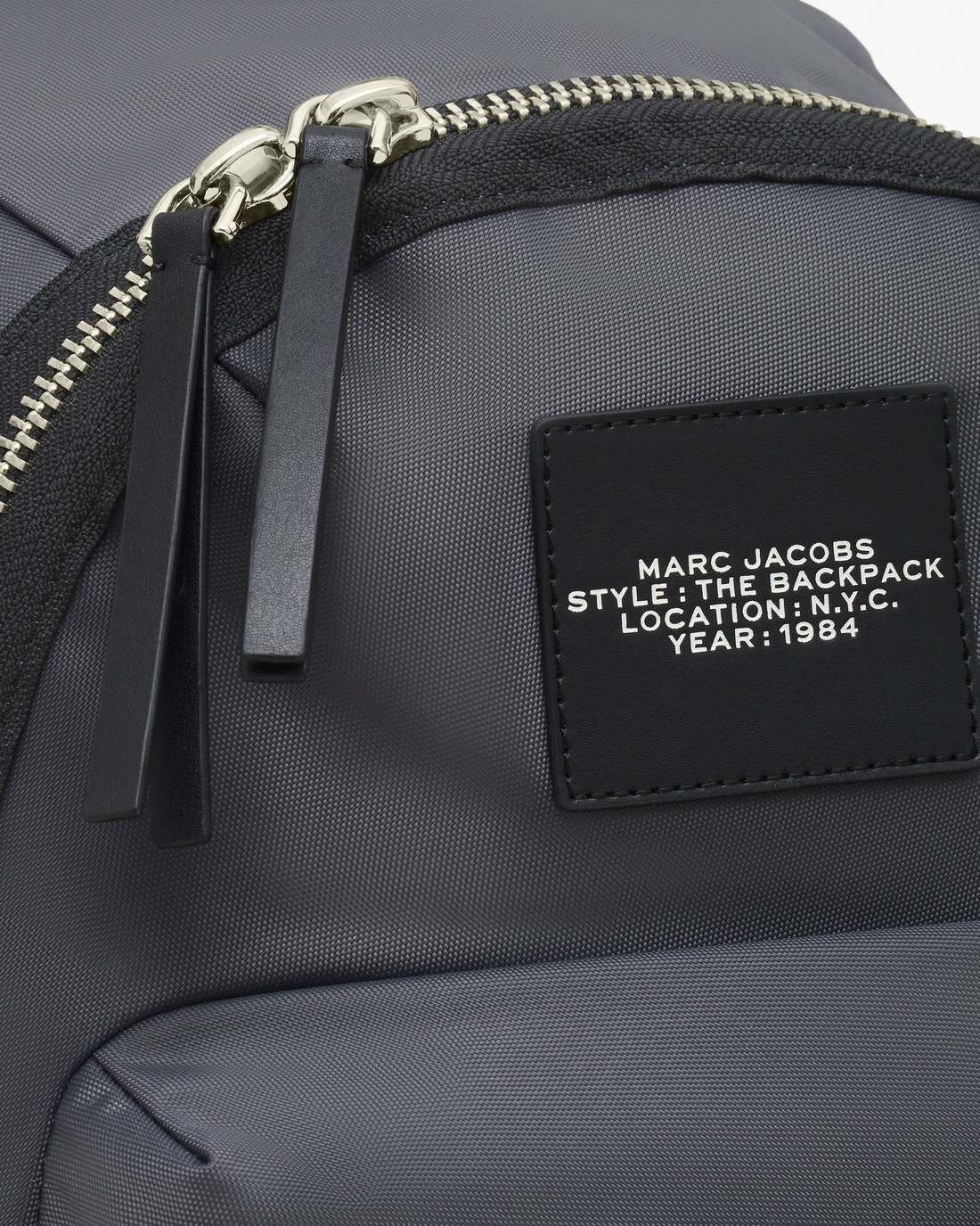 Marc Jacobs Latest | The Biker Nylon Large Backpack Dark Shadow
