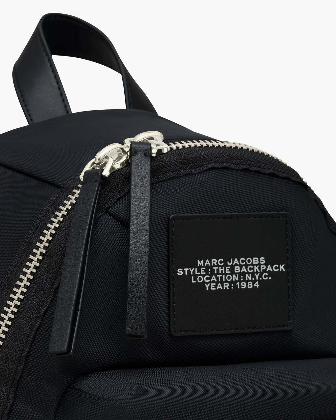 Marc Jacobs Discount | The Biker Nylon Medium Backpack Black