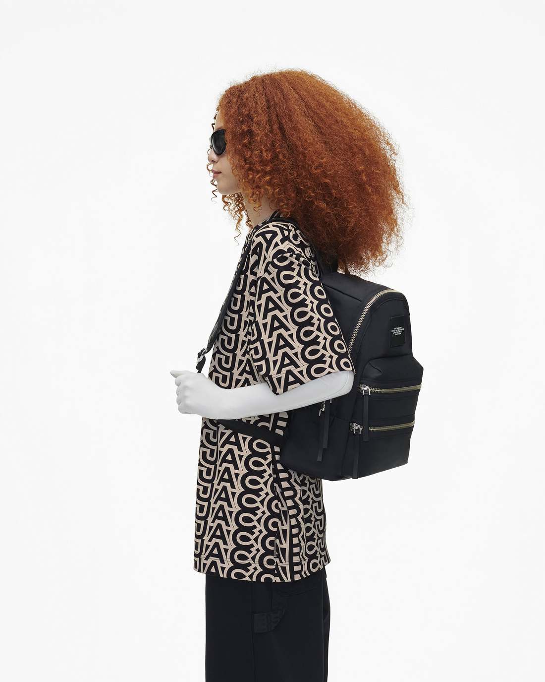 Marc Jacobs Discount | The Biker Nylon Large Backpack Black