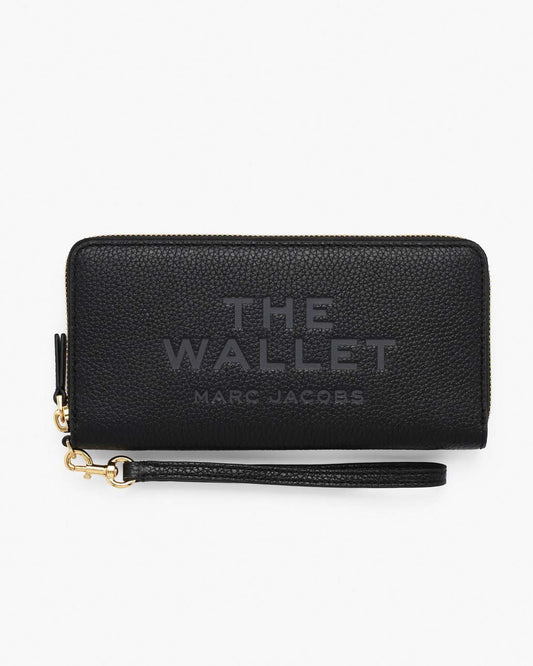 Marc Jacobs Trending | The Leather Continental Wallet Black