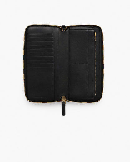 Marc Jacobs Trending | The Leather Continental Wallet Black