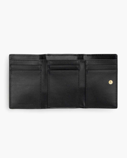 Marc Jacobs Classic | The Leather Trifold Wallet Black
