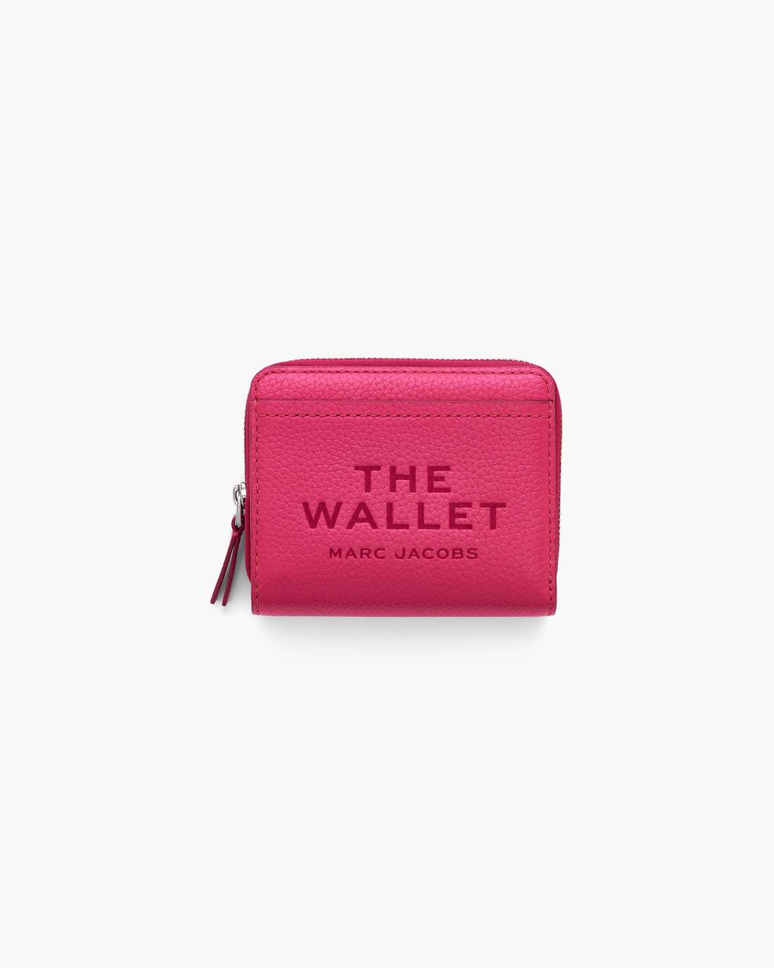 Marc Jacobs Great Value | The Leather Mini Compact Wallet Raspberry Pink