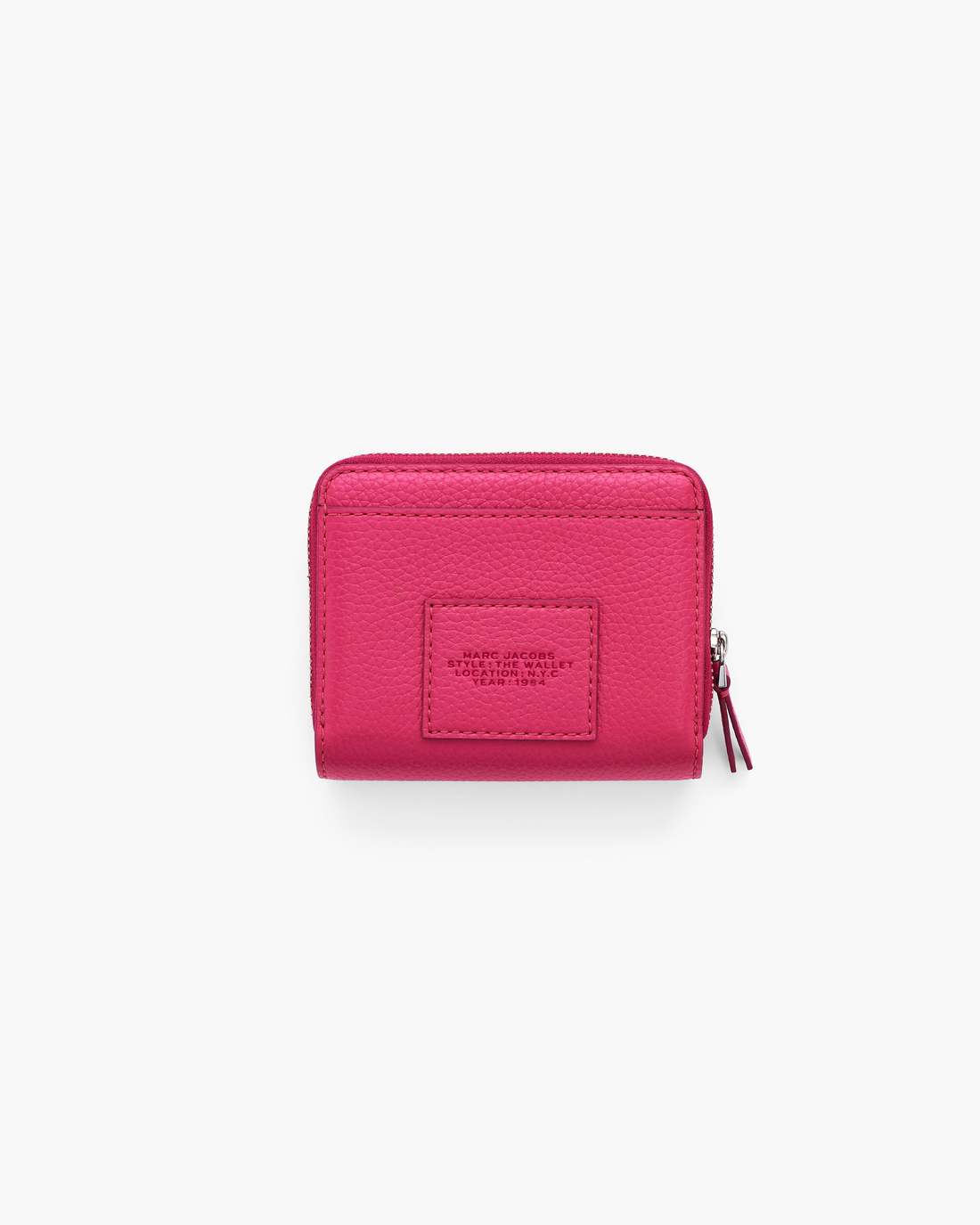 Marc Jacobs Great Value | The Leather Mini Compact Wallet Raspberry Pink