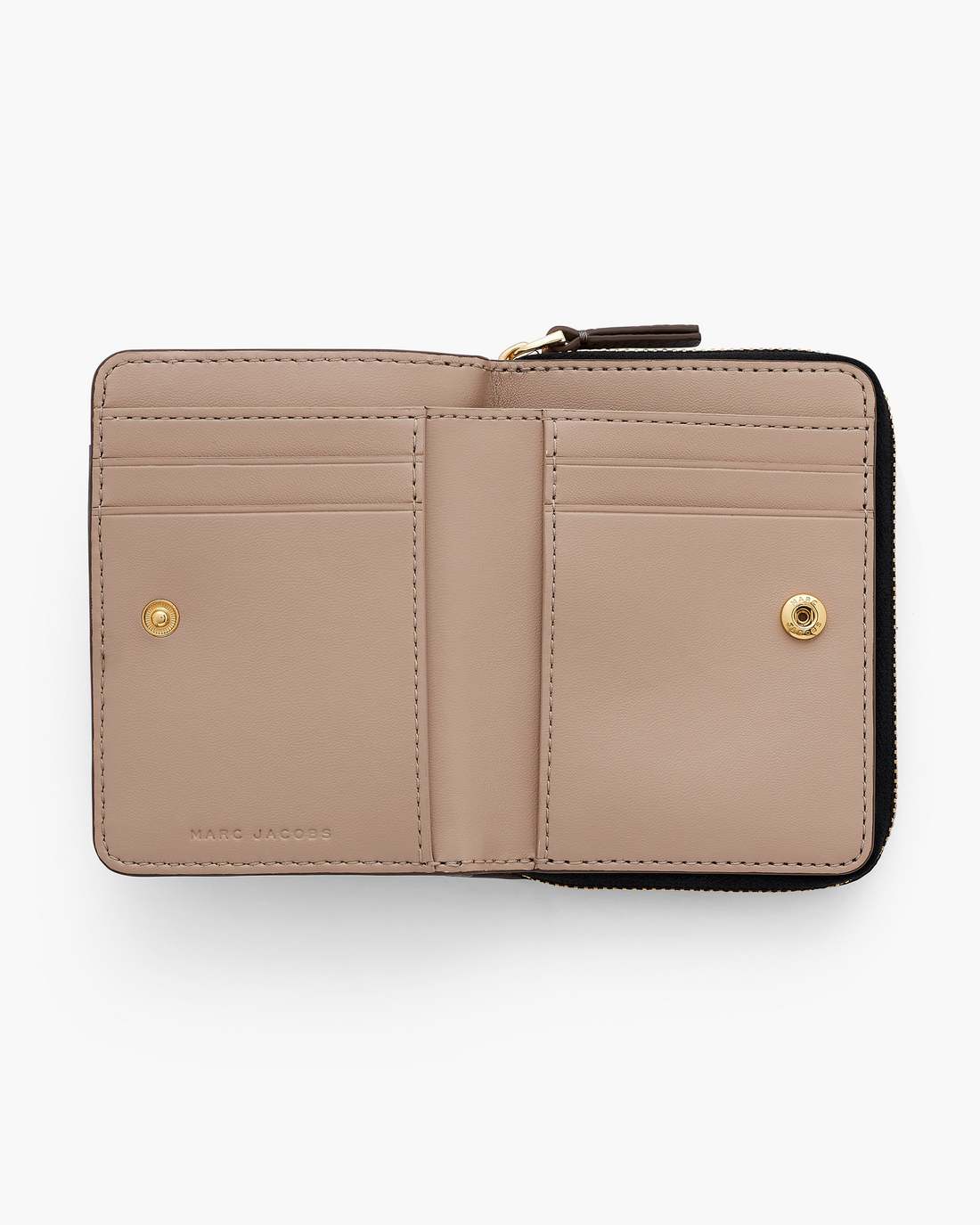 Marc Jacobs Exclusive | The Leather Mini Compact Wallet Cement