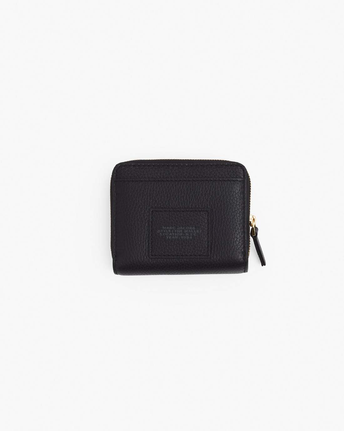 Marc Jacobs Discount | The Leather Mini Compact Wallet Black