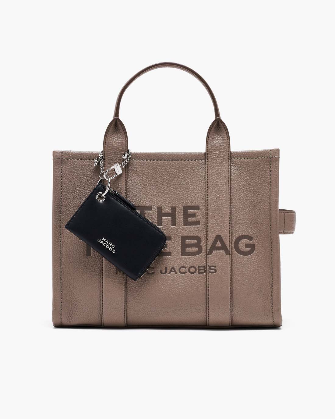 Marc Jacobs Great Value | The Everyday Top Zip Charm Wallet Black