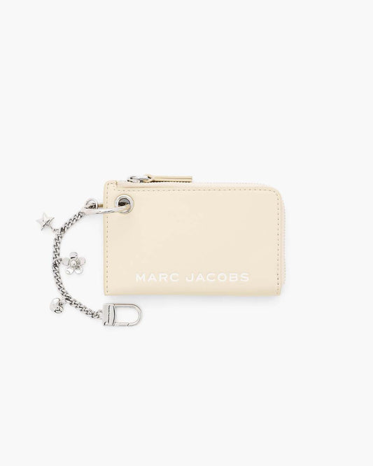 Marc Jacobs Exclusive | The Top Zip Charm Wallet Cloud White