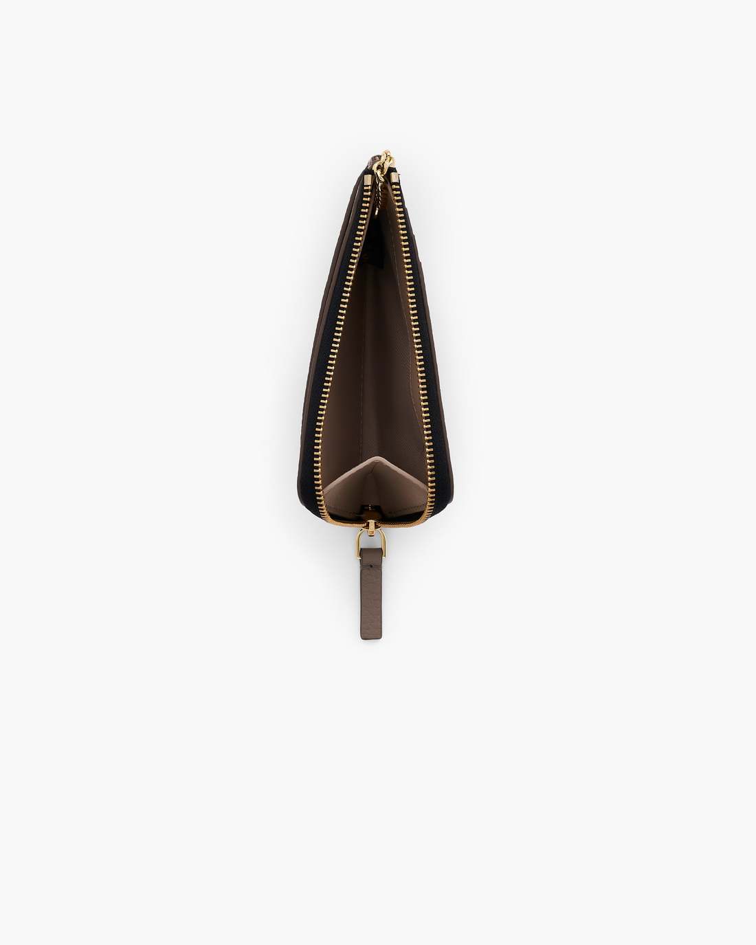 Marc Jacobs Quality | The Leather Top Zip Multi Wallet Cement