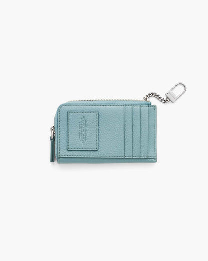 Marc Jacobs Best Seller | The Leather Top Zip Multi Wallet Sky Blue