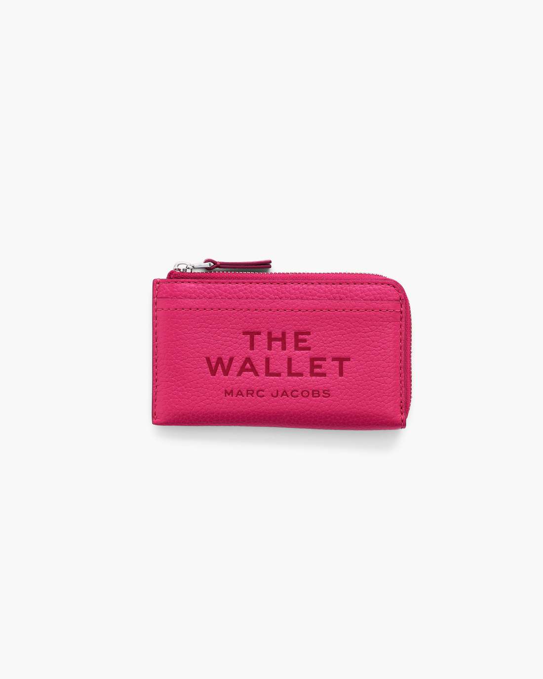 Marc Jacobs Premium | The Leather Top Zip Multi Wallet Raspberry Pink