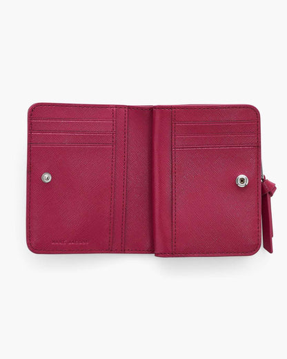 Marc Jacobs Everyday | The Utility Snapshot Mini Compact Wallet Lipgloss Pink