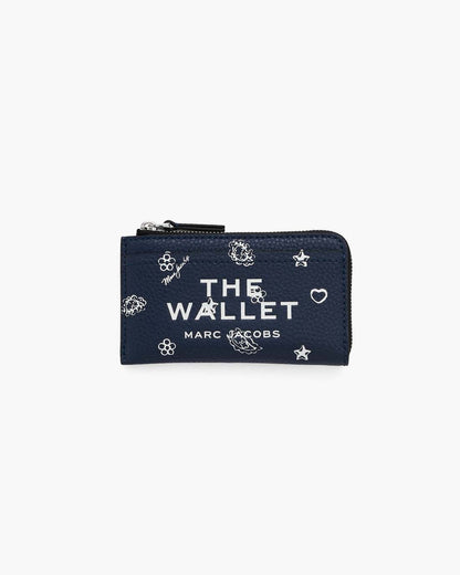 Marc Jacobs Trending | The Bandana Top Zip Multi Wallet Navy Multi