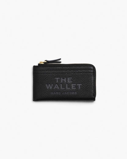Marc Jacobs Customer Favorite | The Leather Top Zip Multi Wallet Black