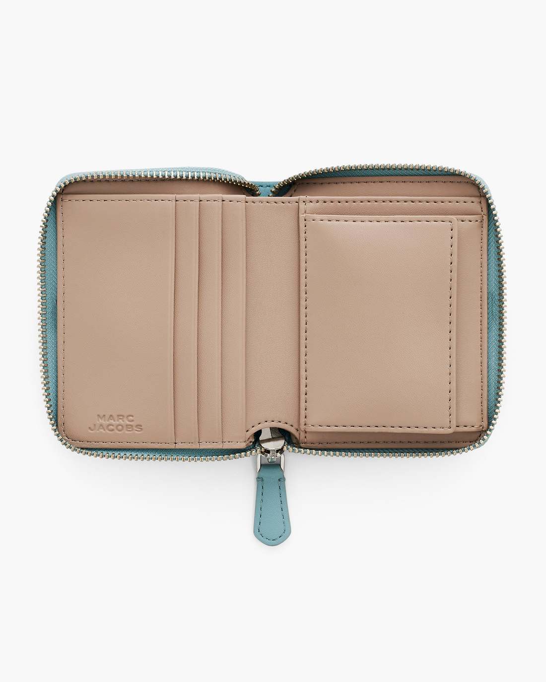 Marc Jacobs Sale | The Everyday Slim Compact Wallet Sky Blue