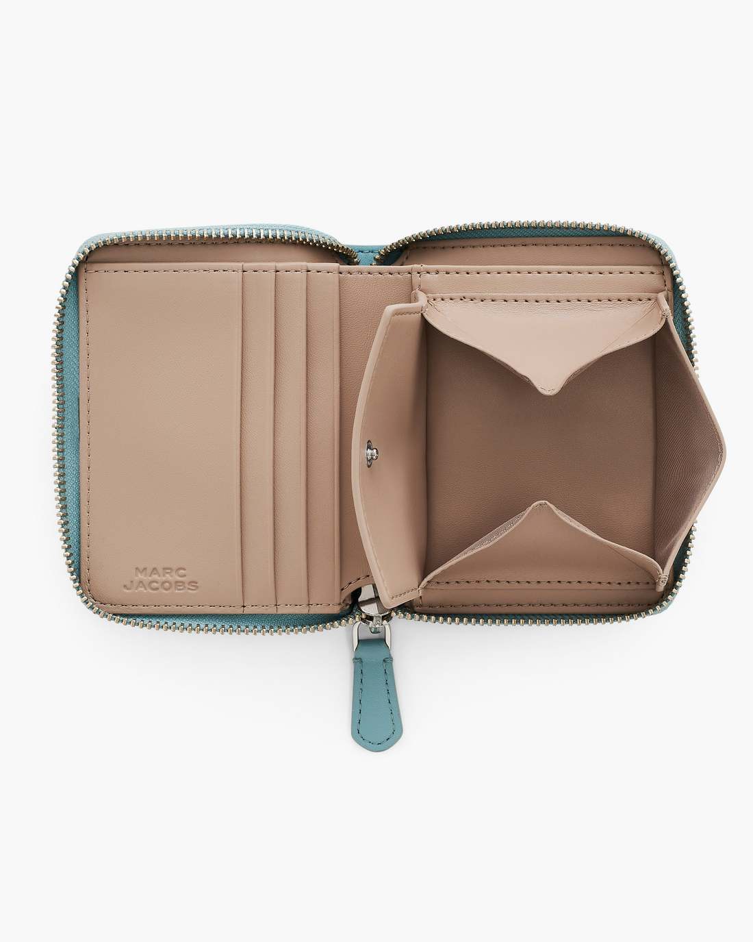 Marc Jacobs Sale | The Everyday Slim Compact Wallet Sky Blue