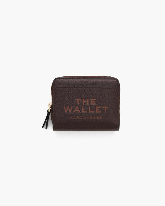 Marc Jacobs Sale | The Leather Mini Compact Wallet Ganache