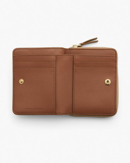 Marc Jacobs Everyday | The Leather Mini Compact Wallet Camel