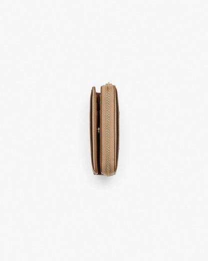 Marc Jacobs Everyday | The Leather Mini Compact Wallet Camel