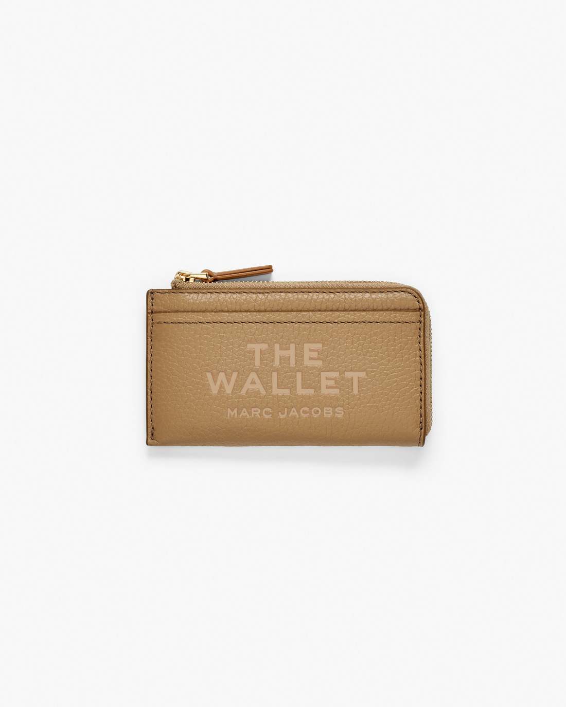 Marc Jacobs Recommended | The Leather Top Zip Multi Wallet Camel