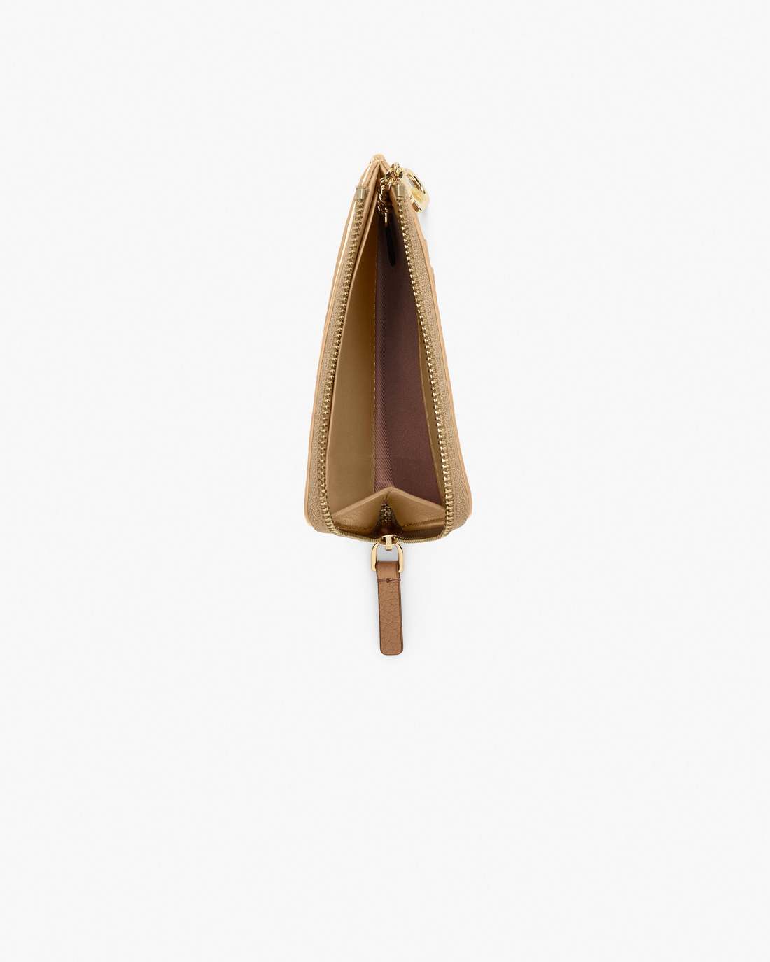 Marc Jacobs Recommended | The Leather Top Zip Multi Wallet Camel