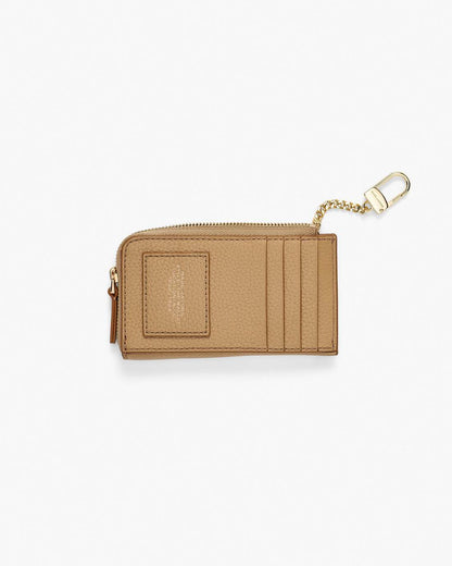 Marc Jacobs Recommended | The Leather Top Zip Multi Wallet Camel