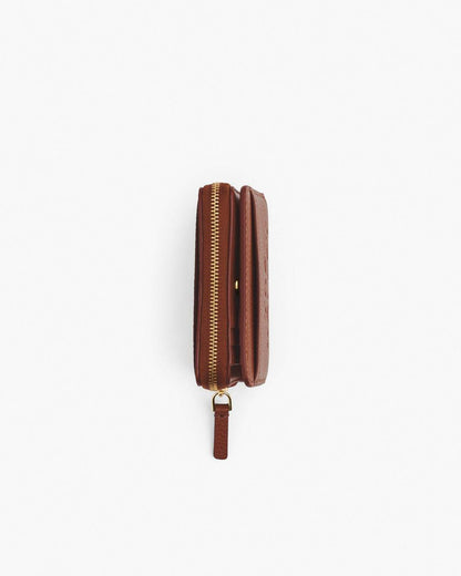 Marc Jacobs Recommended | The Leather Mini Compact Wallet Argan Oil