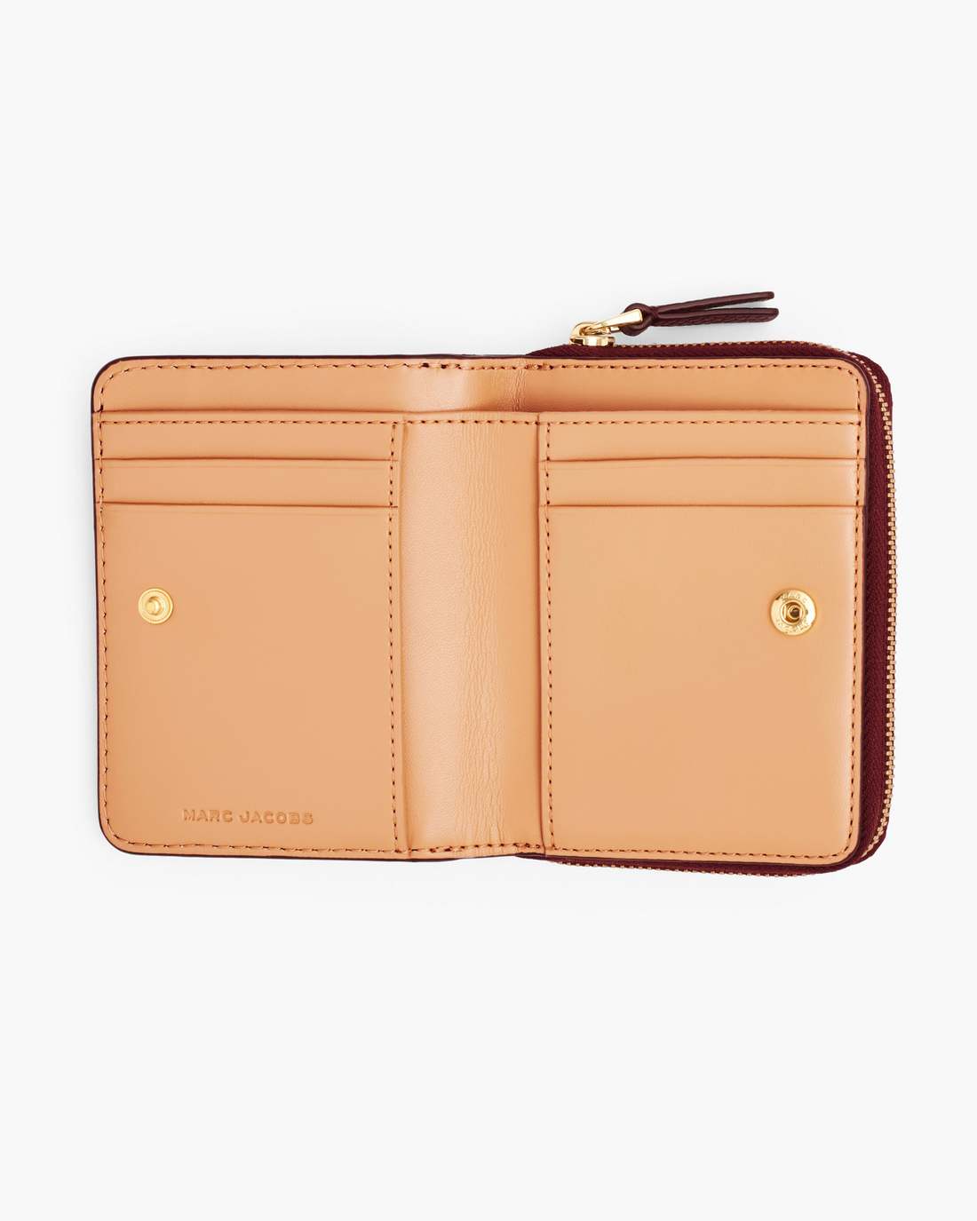 Marc Jacobs New | The Leather Mini Compact Wallet Cherry